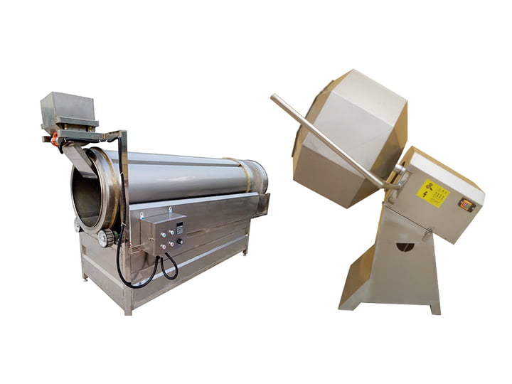 commercial chips and fries seasoning machine