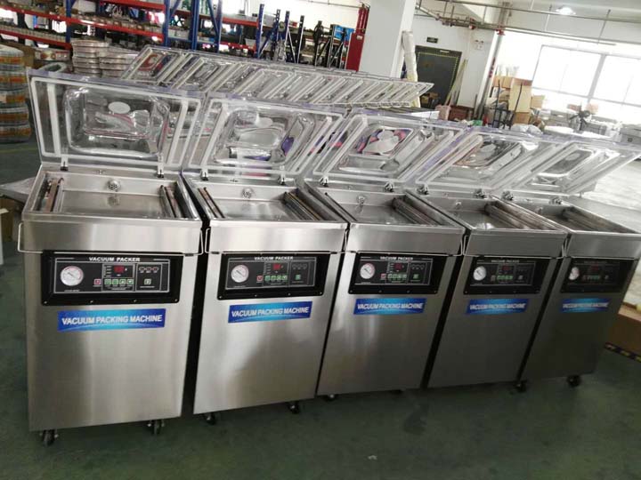 fries and chips vacuum packaging machines are in stock