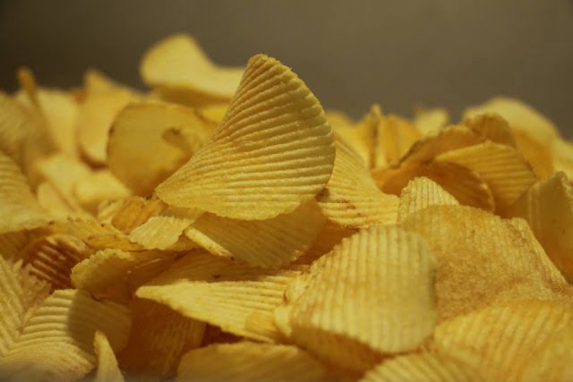 fried wave potato chips