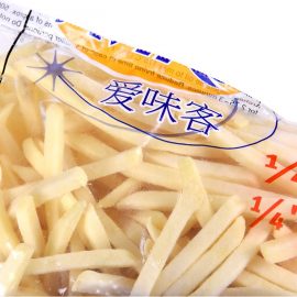 frozen fries made by french fries processing line