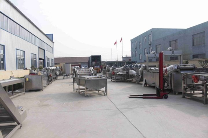 Potato chips processing machines are in stock of taizy factory