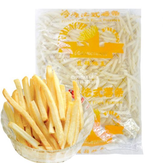 shop use frozen fries made by french fry processing lines