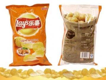 various Lay's potato chips