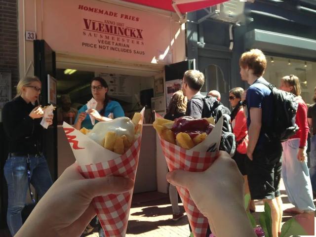 Popular belgian fries
