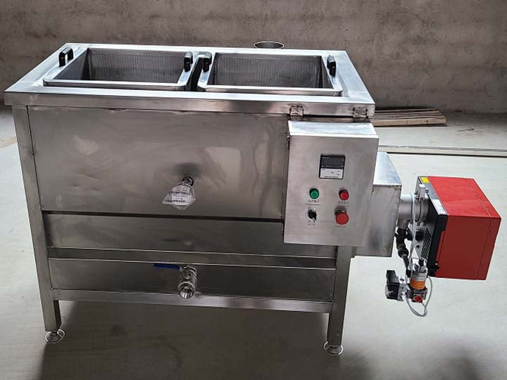 gas-heating potato chip fryer machine