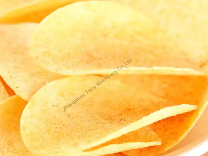 potato chips frying