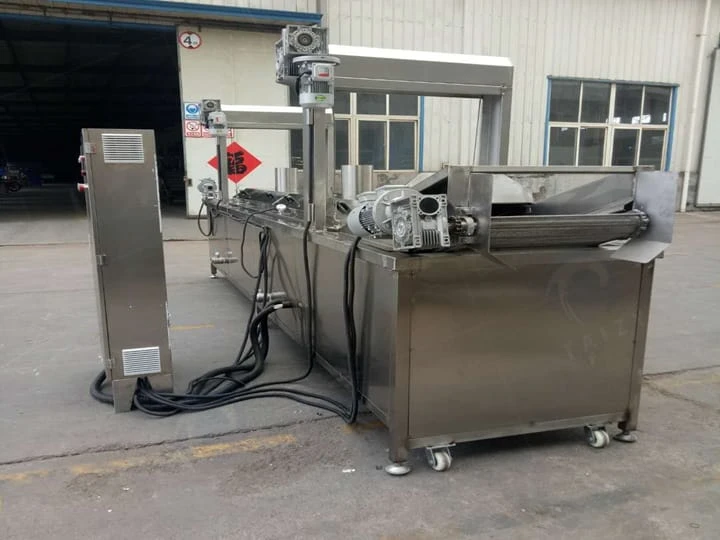 continuous frying machine