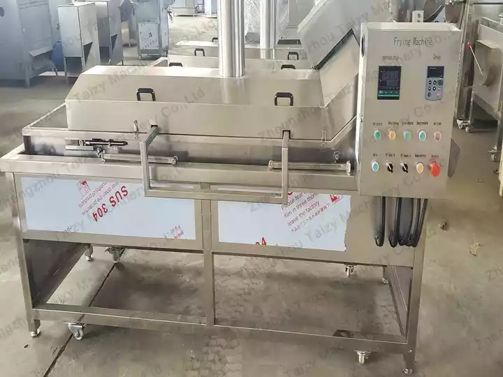 continuous fryer machine