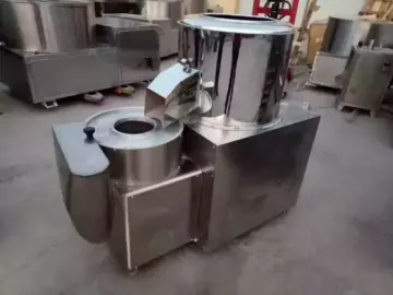 lavadora e cortadora de batatas