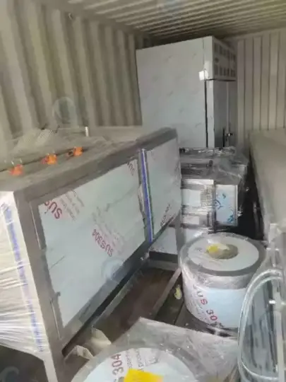 frozen French fries production line