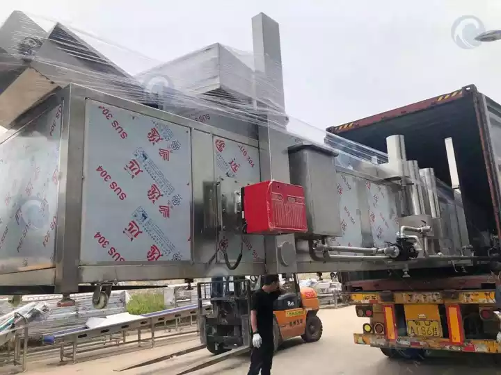 máquina de fritar batatas fritas