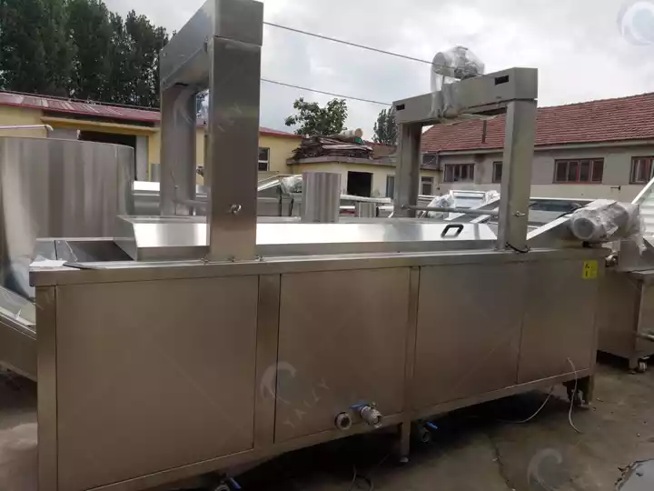 belt fryer machine
