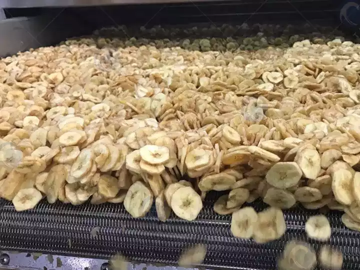 commercial banana plantain chips production
