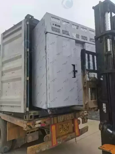 linha de produção de batatas fritas comerciais