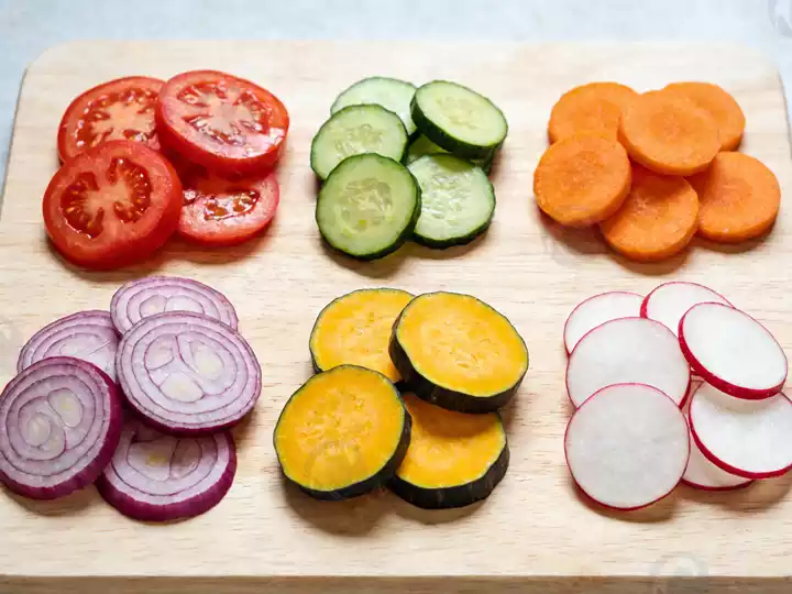 various raw materials finished products