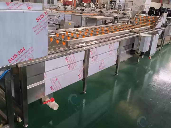 air bubble vegetable washing machine