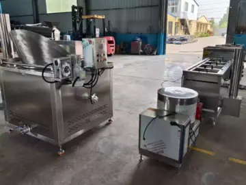 automatic potato chips making line