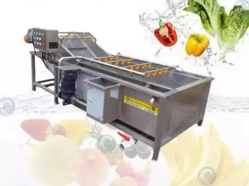 industrial potato bubble washer
