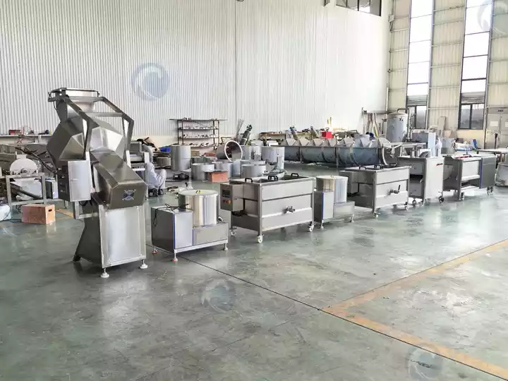 small automatic potato chips production line