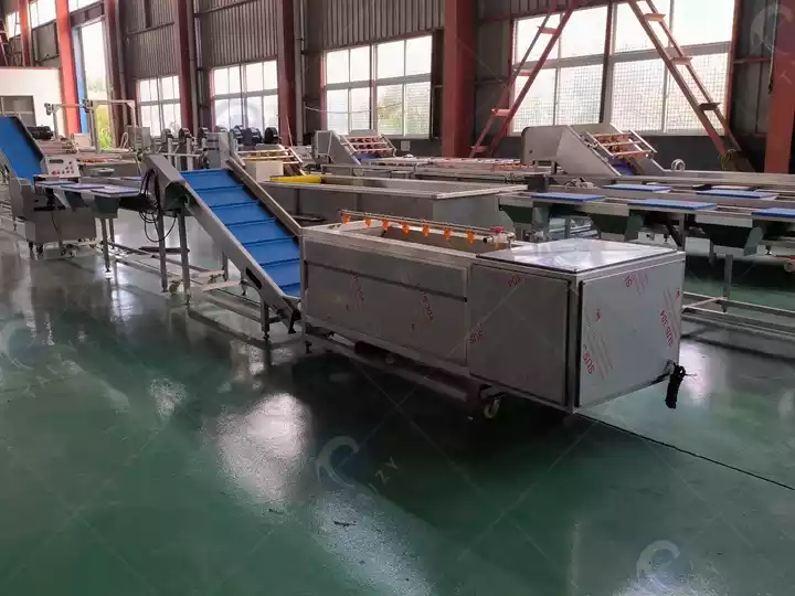 vegetable bubble type washing machine