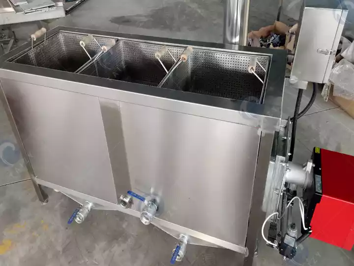banana chips making line fryer