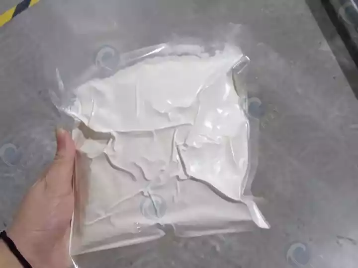 food vacuum sealing finished packaging effect