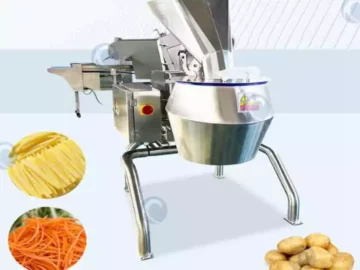 large potato strip cutting machine