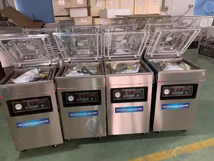 single chamber vacuum packing machine food sealing