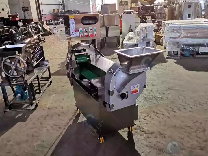 high capacity vegetable dicing machine