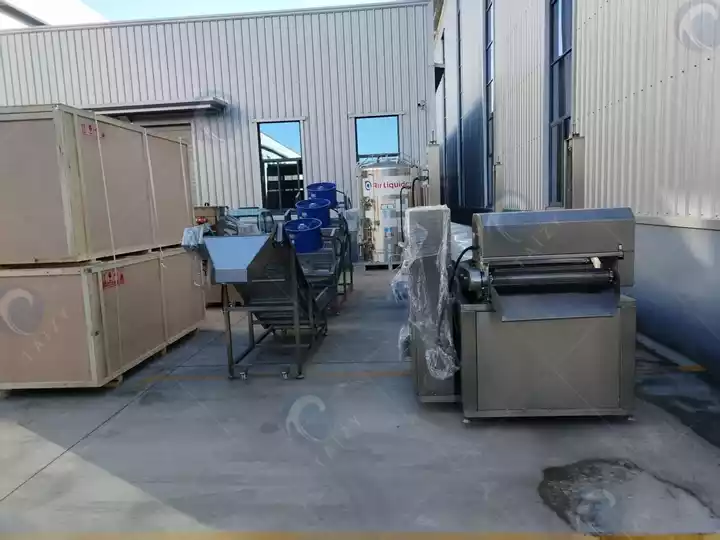 potato chip factory equipment