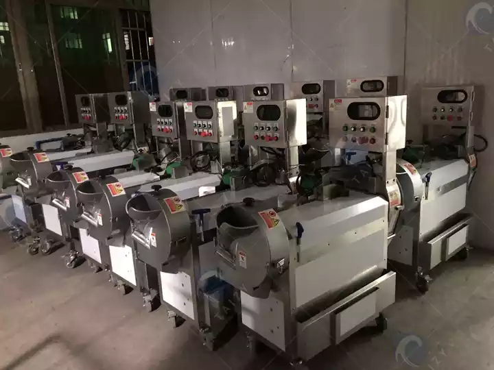 stocks of industrial vegetable cutter