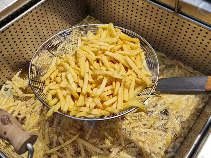 finished french fries production